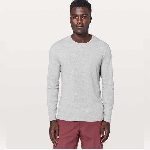 lululemon athletica Other - NWT Lululemon 5 Year Basic Long Sleeve in Heathered Core Light Grey